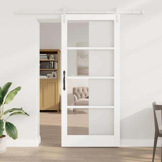 Sliding Door ORKDAL White 36.6 x 83.1 in Solid Pine wood