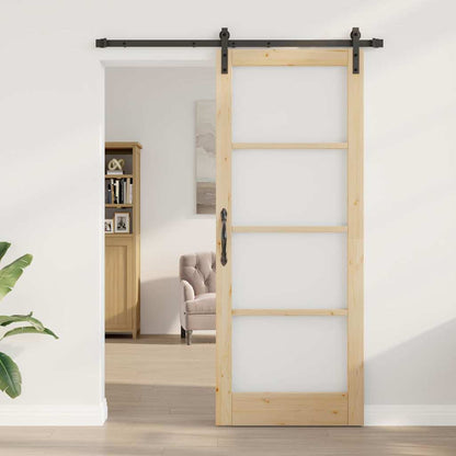 Sliding Door Other ORKDAL Brown 32.7 x 83.1 in