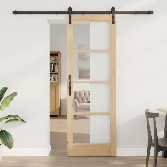 Sliding Door Other ORKDAL Brown 28.9 x 83.1 in