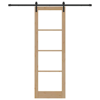 Sliding Door Other ORKDAL Brown 30.7 x 91.3 in Wood and metal