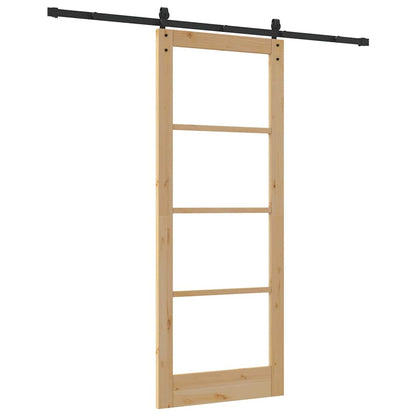 Sliding Door Other ORKDAL Brown 32.7 x 83.1 in