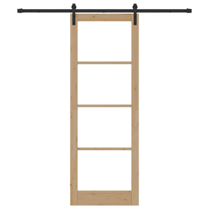 Sliding Door Other ORKDAL Brown 32.7 x 91.4 in Wood and metal
