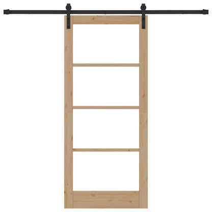 Sliding Door Other ORKDAL Brown 33.9 x 78.1 in