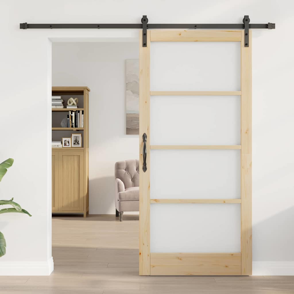 Sliding Door Other ORKDAL Brown 36.6 x 79.5 in