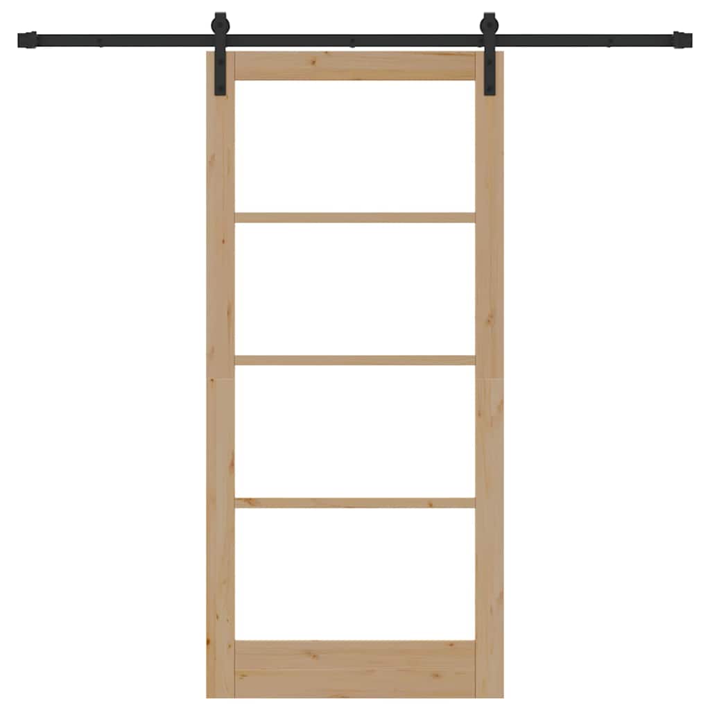Sliding Door Other ORKDAL Brown 36.6 x 79.5 in