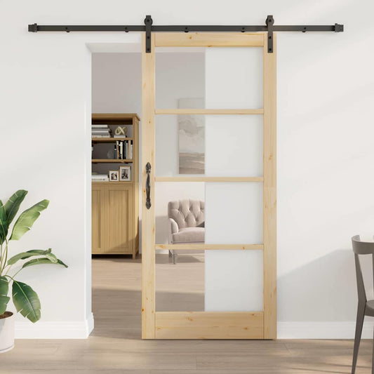 Sliding Door Other ORKDAL Brown 36.6 x 83.1 in