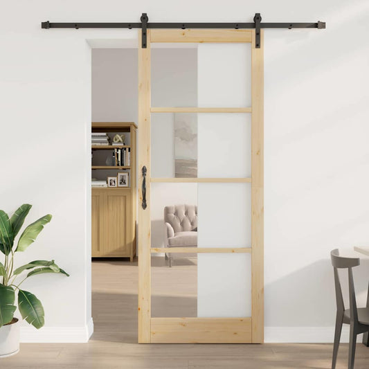 Sliding Door Other ORKDAL Brown 36.6 x 91.3 in