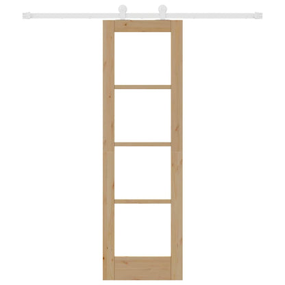 Sliding Door ORKDAL Brown 24.02 x 78.15 in