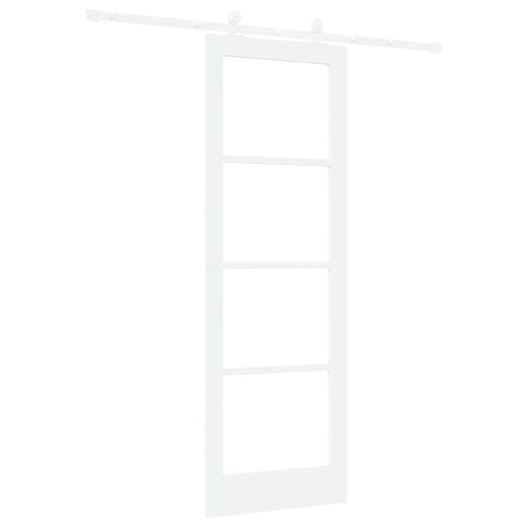 Sliding Door Manual ORKDAL White 28.94 x 83.07 in