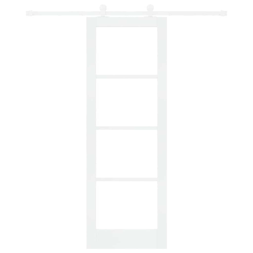 Sliding Door Manual ORKDAL White 28.94 x 83.07 in