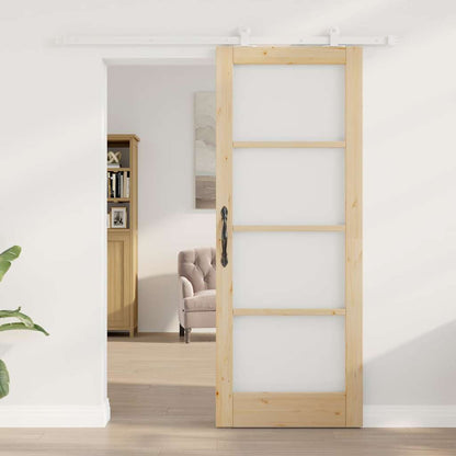 Sliding Door ORKDAL Brown 30.71 x 79.53 in