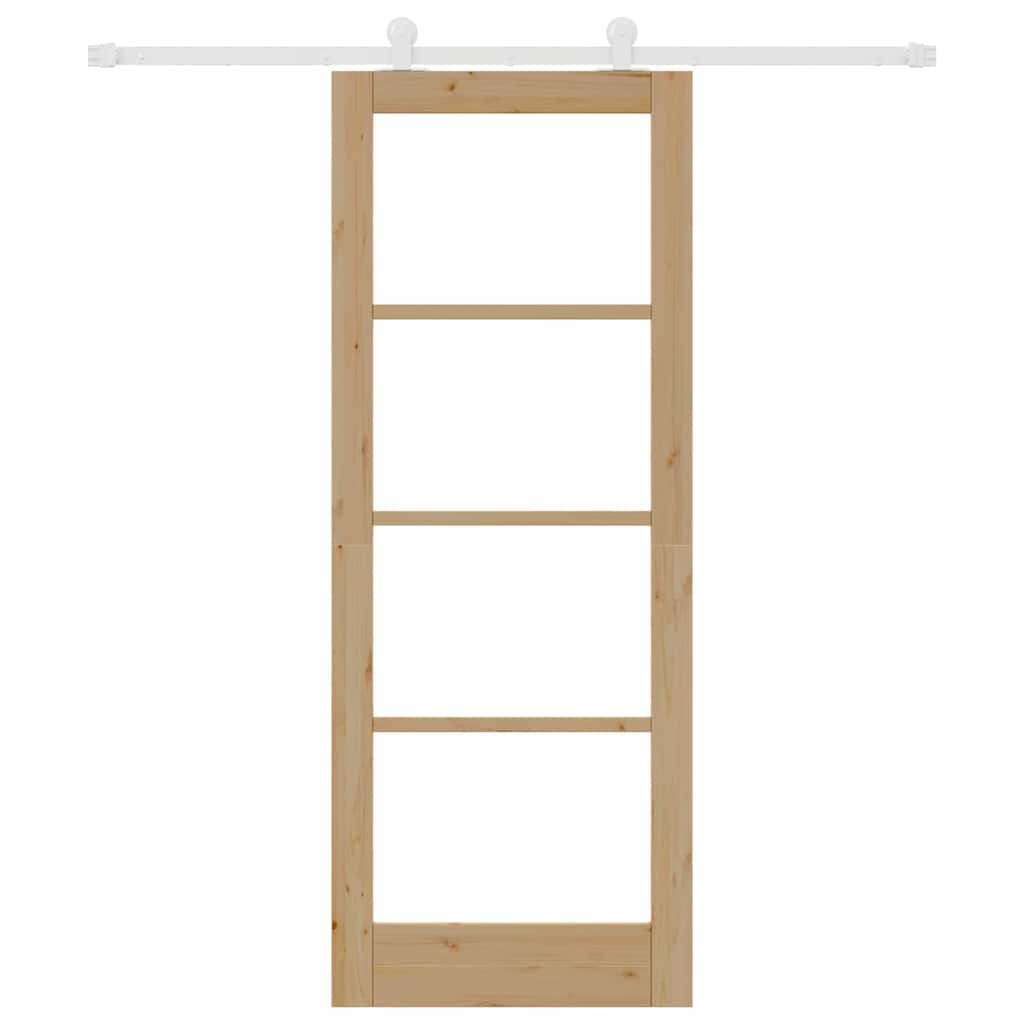 Sliding Door ORKDAL Brown 30.71 x 79.53 in