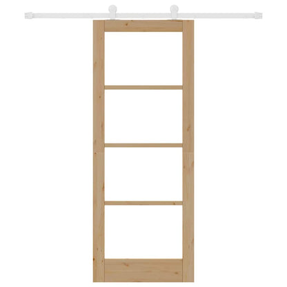 Sliding Door ORKDAL Brown 30.71 x 79.53 in