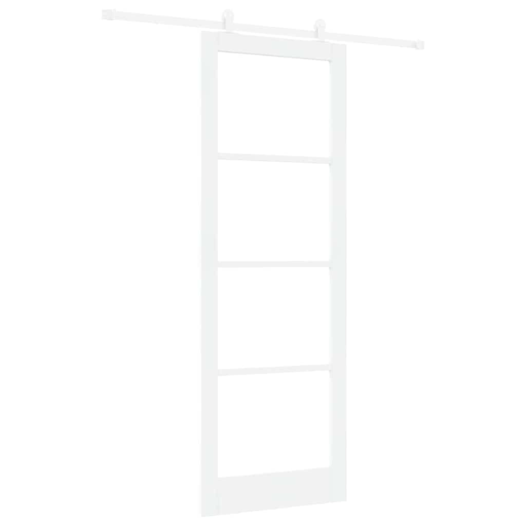 Sliding Door Manual ORKDAL White 32.68 x 91.34 in