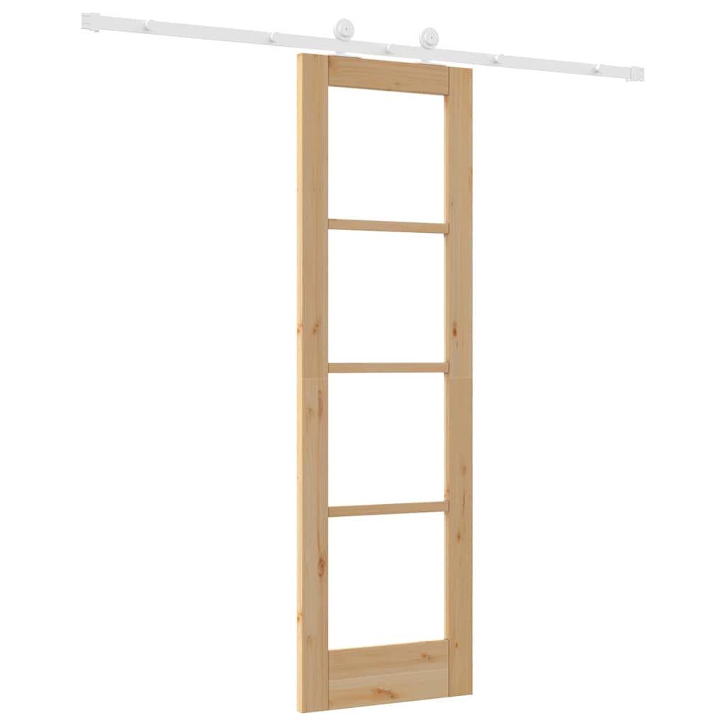 Sliding Door ORKDAL Brown 24.02 x 78.15 in