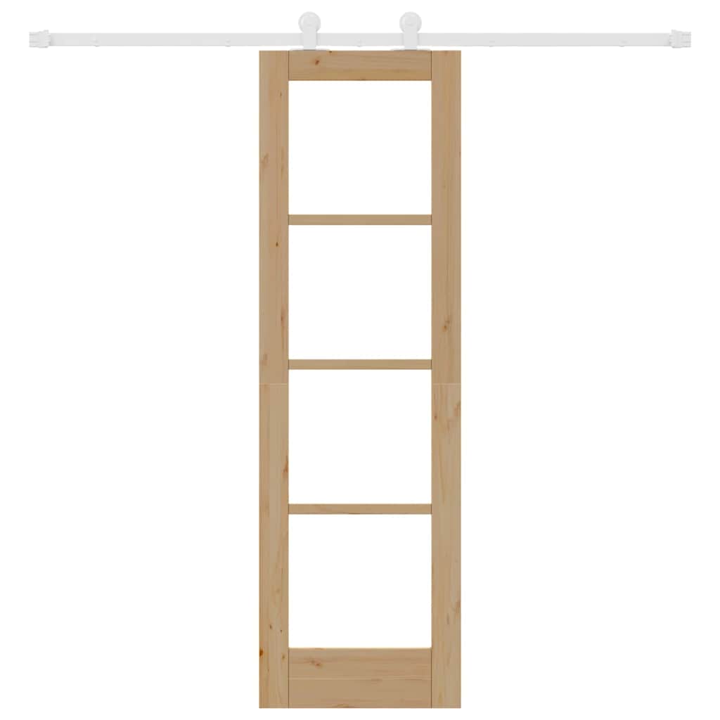 Sliding Door ORKDAL Brown 24.02 x 78.15 in