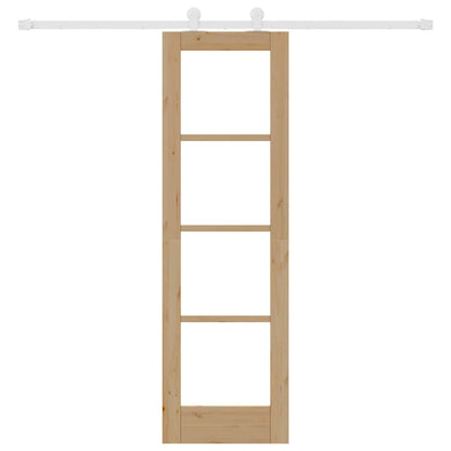 Sliding Door ORKDAL Brown 24.02 x 78.15 in