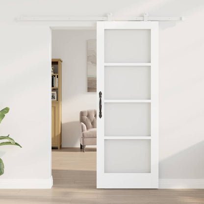 Sliding Door Manual ORKDAL White 28.94 x 78.15 in