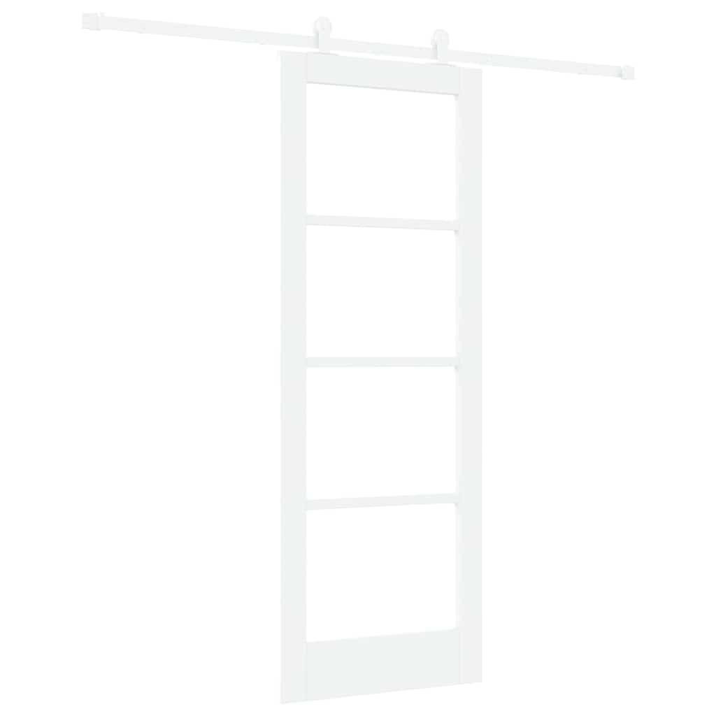 Sliding Door Manual ORKDAL White 28.94 x 78.15 in