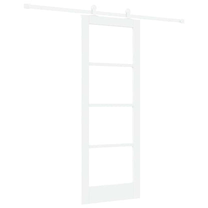 Sliding Door Manual ORKDAL White 28.94 x 78.15 in