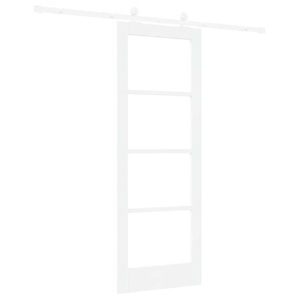Sliding Door Manual ORKDAL White 28.94 x 78.15 in
