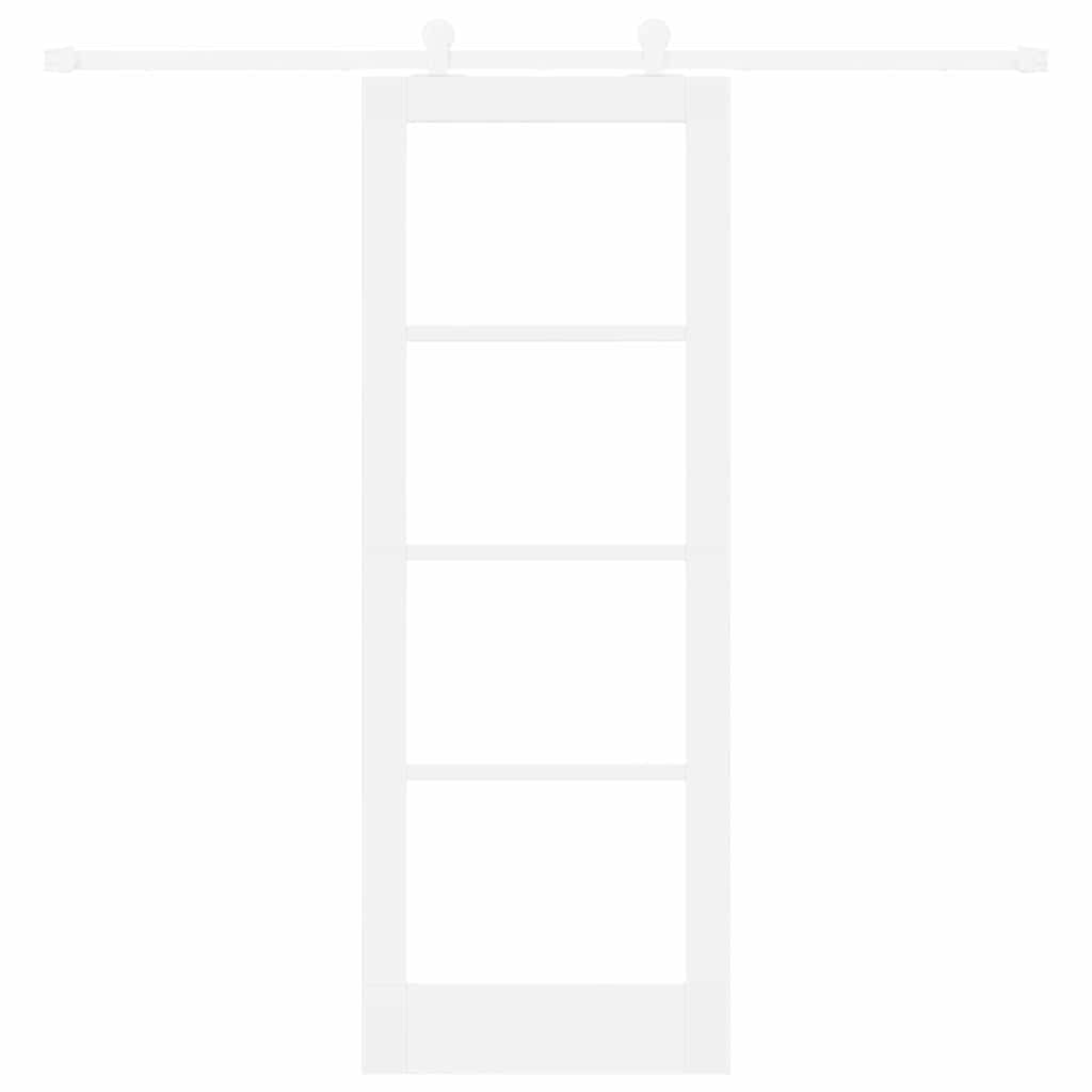 Sliding Door Manual ORKDAL White 28.94 x 78.15 in