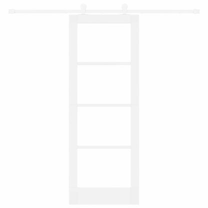 Sliding Door Manual ORKDAL White 28.94 x 78.15 in