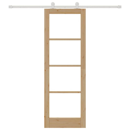 Sliding Door ORKDAL Brown 28.94 x 83.07 in