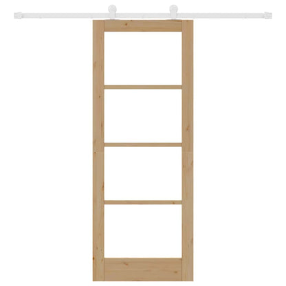 Sliding Door ORKDAL Brown 30.71 x 79.53 in