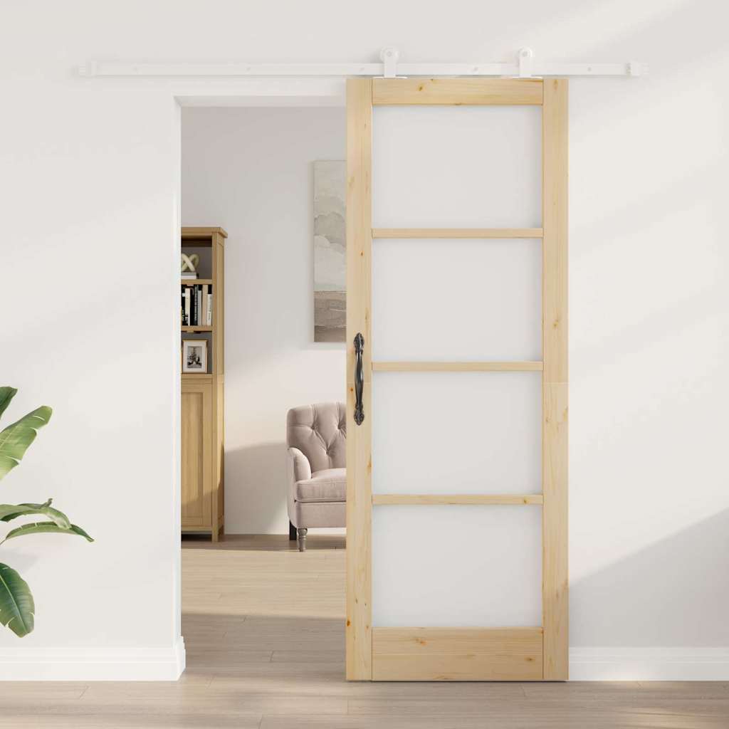 Sliding Door ORKDAL Brown 30.71 x 83.07 in