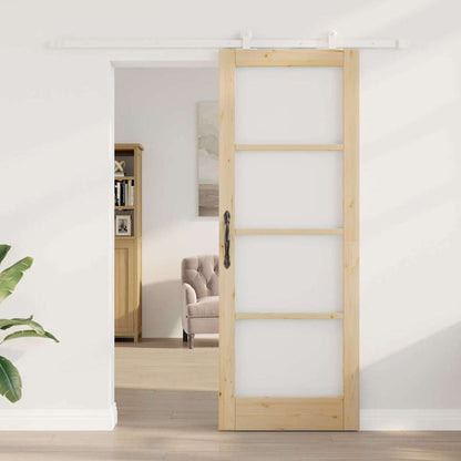 Sliding Door ORKDAL Brown 30.71 x 83.07 in
