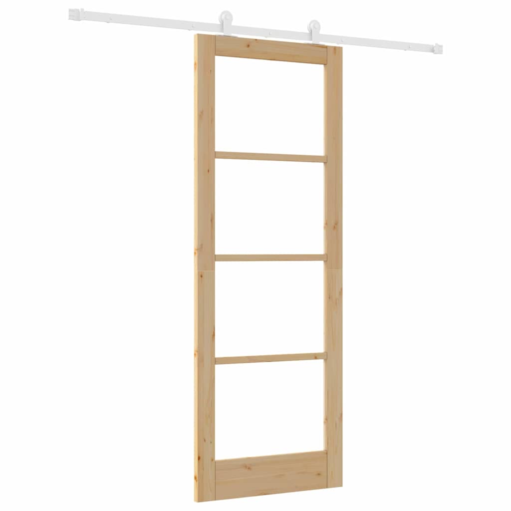 Sliding Door ORKDAL Brown 30.71 x 83.07 in