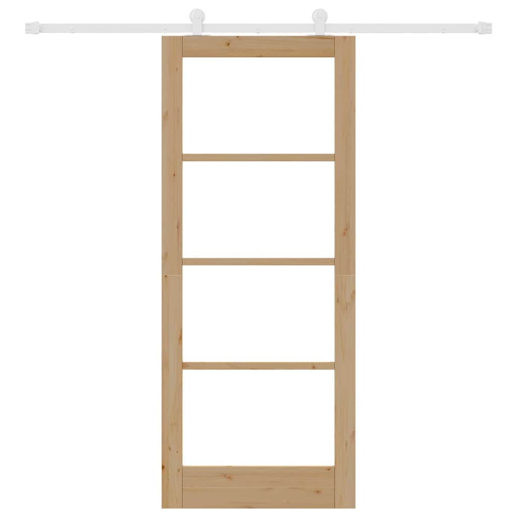 Sliding Door ORKDAL Brown 32.68 x 79.53 in