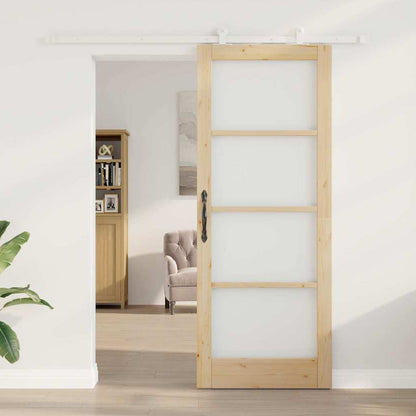 Sliding Door ORKDAL Brown 32.68 x 83.07 in