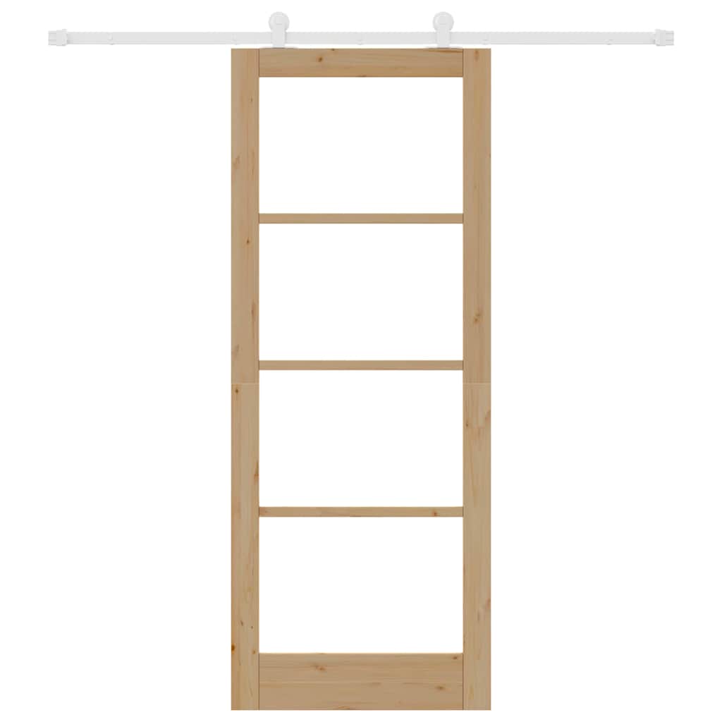 Sliding Door ORKDAL Brown 32.68 x 83.07 in