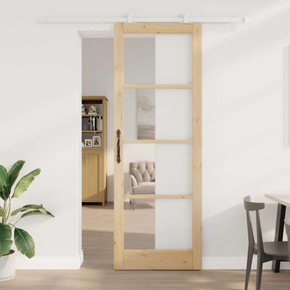 Sliding Door ORKDAL Brown 32.68 x 91.34 in