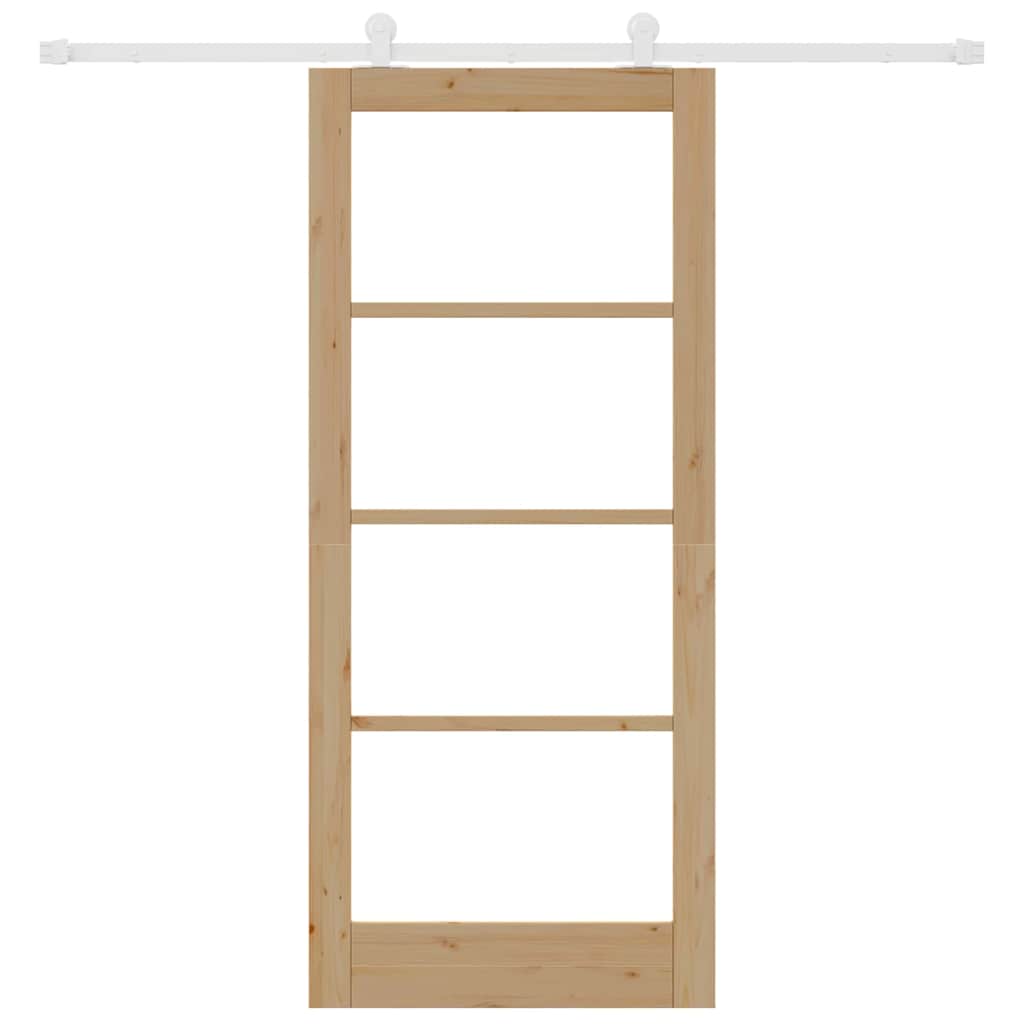 Sliding Door ORKDAL Brown 33.86 x 78.15 in