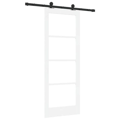 Sliding Door Manual ORKDAL White 30.7 x 79.5 in Wood and metal