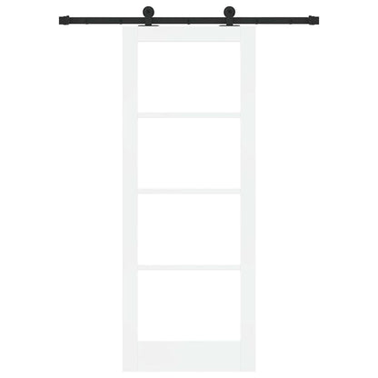 Sliding Door Manual ORKDAL White 30.7 x 79.5 in Wood and metal