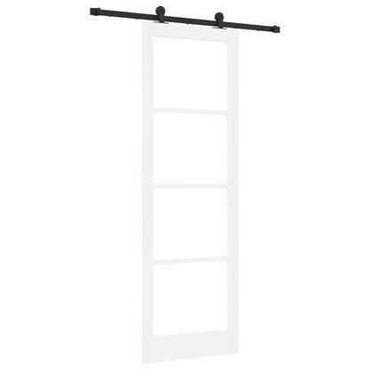 Sliding Door Manual ORKDAL White 30.7 x 91.3 in Wood and metal