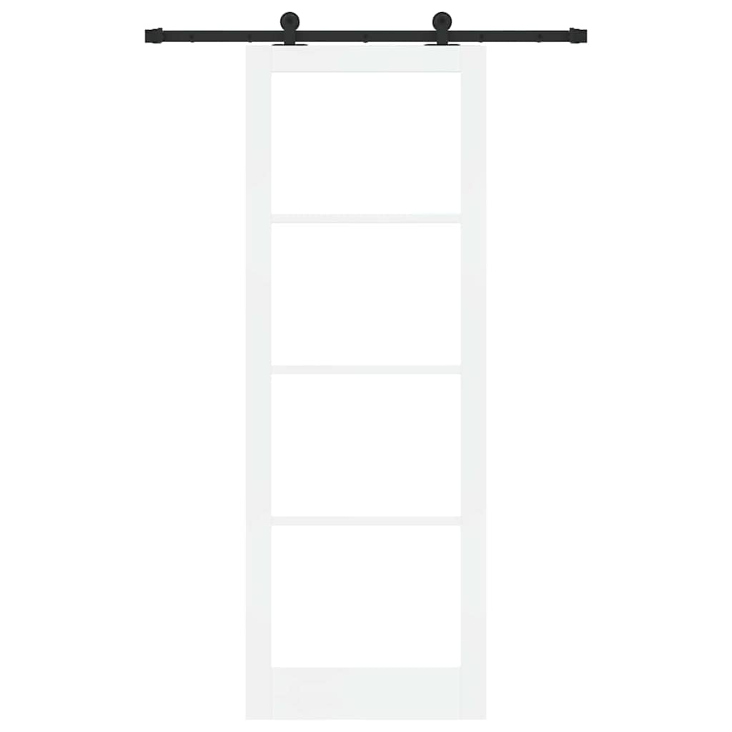 Sliding Door Manual ORKDAL White 32.7 x 91.4 in Wood and metal