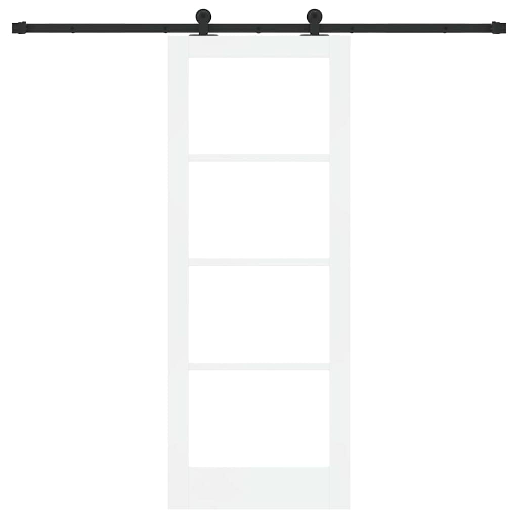 Sliding Door Manual ORKDAL White 30.7 x 79.5 in Wood and metal