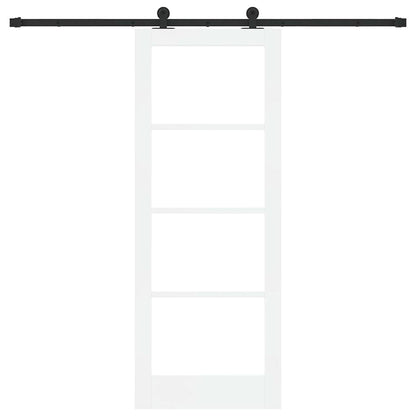 Sliding Door Manual ORKDAL White 30.7 x 79.5 in Wood and metal