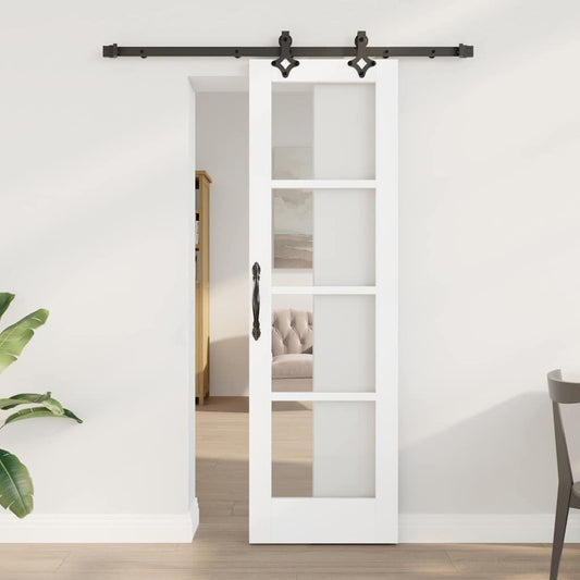 Sliding Door Other Manual White 24 x 78.2 in Wood and metal
