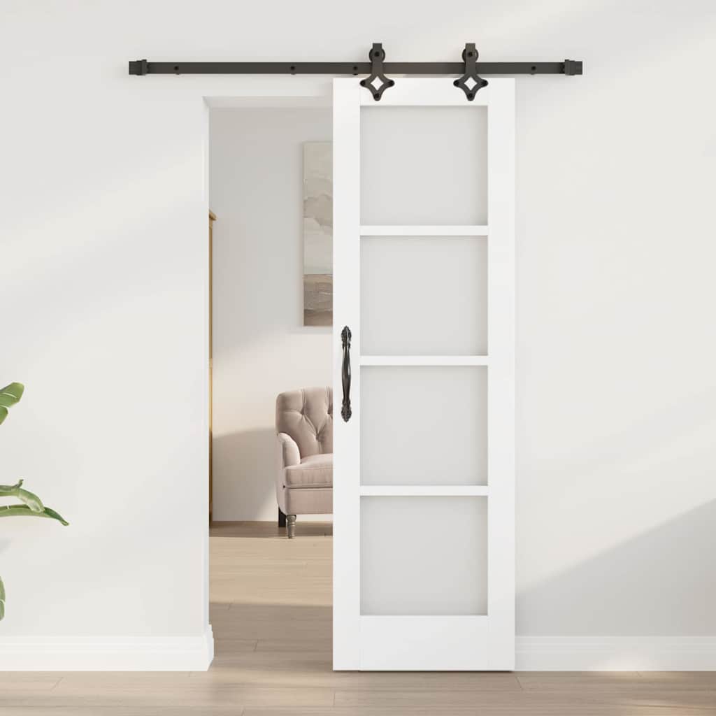 Sliding Door Other Manual White 24 x 78.2 in Wood and metal
