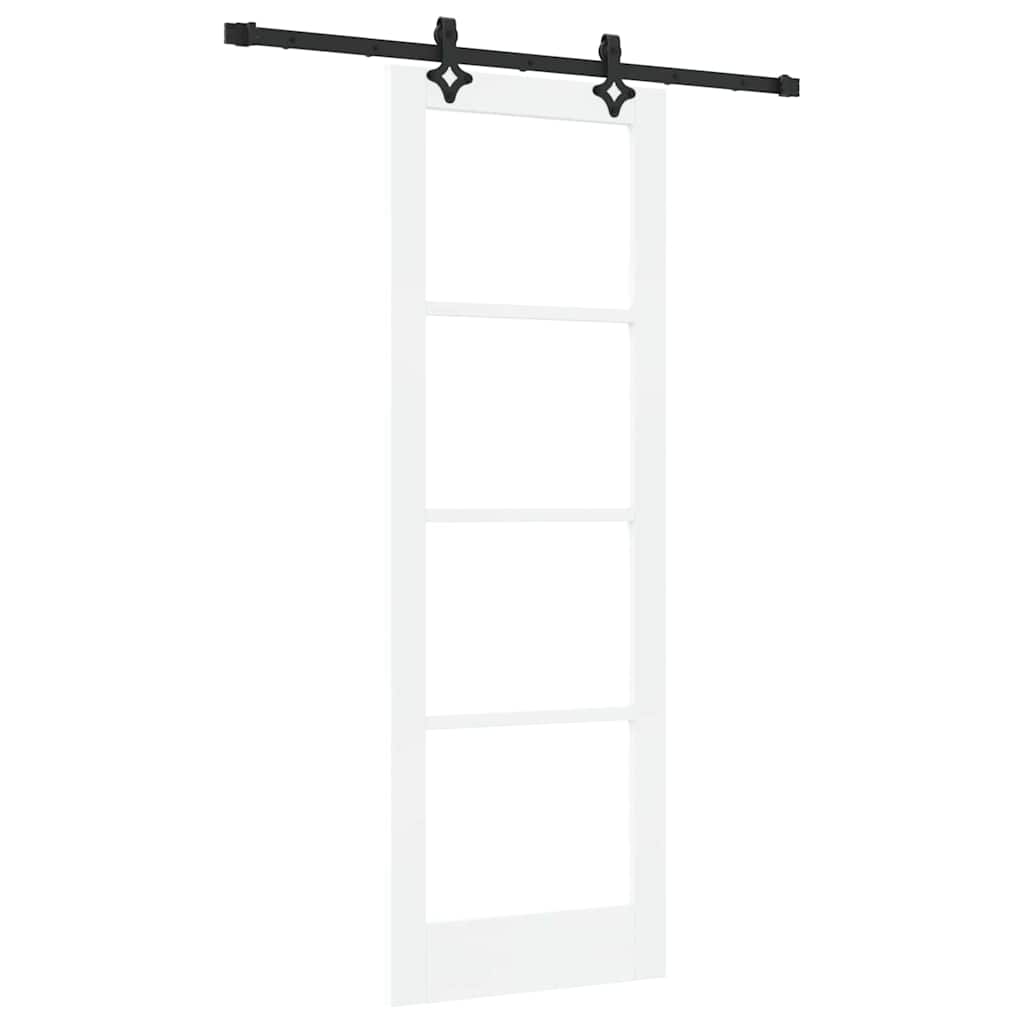Sliding Door Other Manual White 28.9 x 83.1 in Wood and metal