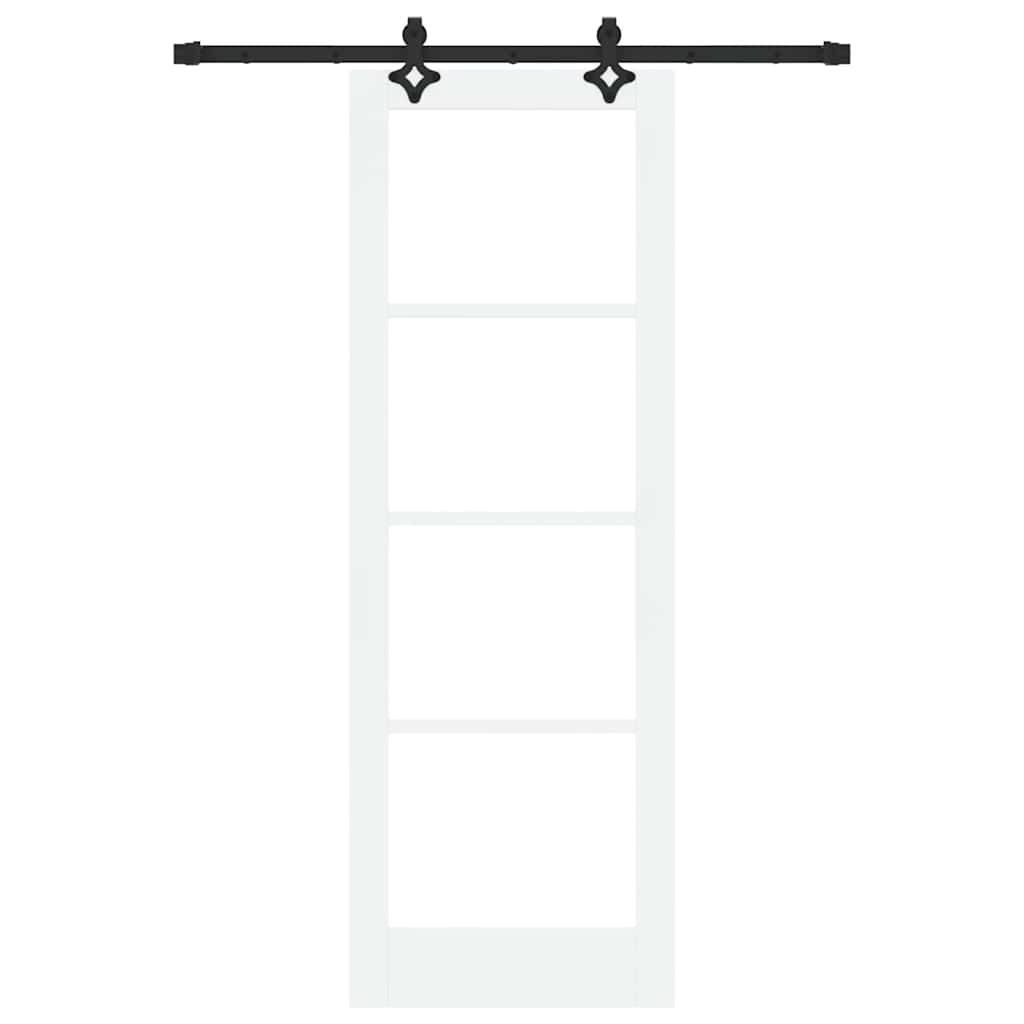 Sliding Door Other Manual White 28.9 x 83.1 in Wood and metal