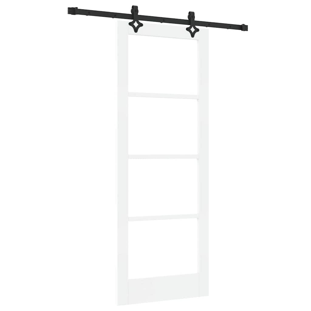Sliding Door Other Manual White 30.7 x 79.5 in Wood and metal