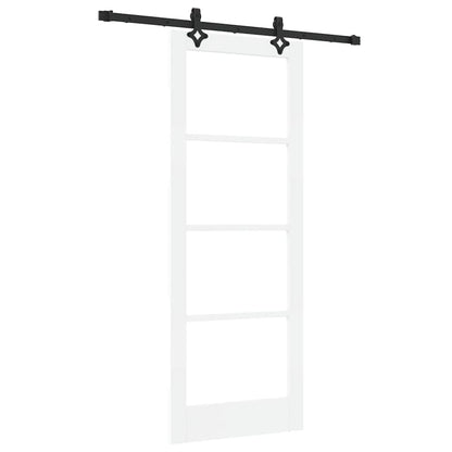 Sliding Door Other Manual White 30.7 x 79.5 in Wood and metal