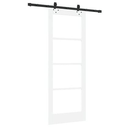 Sliding Door Other Manual White 30.7 x 79.5 in Wood and metal